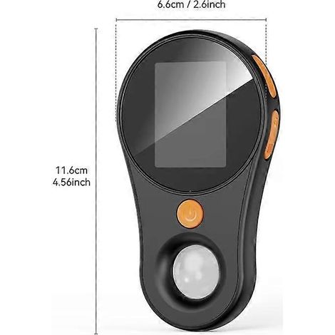 Loupe de microscope numérique portable à grossissement 500X avec lumière, écran IPS de 2 pouces pour électronique, pièces de monnaie, bijoux, montres R[NX] (1/5)