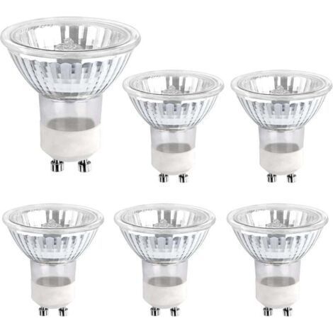 LaBlanc – Halogenlampe GU10 35 W 230 V, 380 lm Warmweiß 2700 K, dimmbare Halogen-Spot-Glühbirne, für Schrankbeleuchtung, Ausstellungsbeleuchtung, 6 Stück