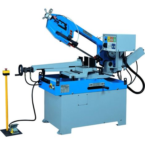 Scie à ruban Promac SX823DGSVI 400V 1,1kW semi-automatique à variation livrée avec socle en tôle (1/3)