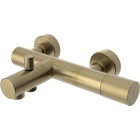 Sapho Ultratap - Grifo de bañera, dorado mate UT010TG (1/5)