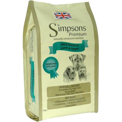 Simpsons Dog Sensitive Lamb & Potato - 12kg - 378908