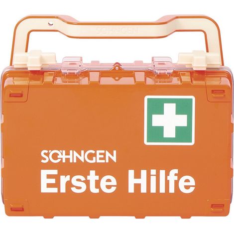 Mallette de premiers secours DYNAMIC-GLOW S L287xH275xP152environmm orange SÖHNGEN