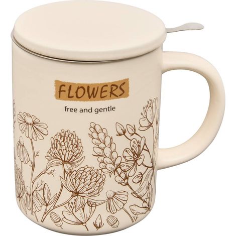 Wellness-Teekanne 370 ml, beige - (1/5)