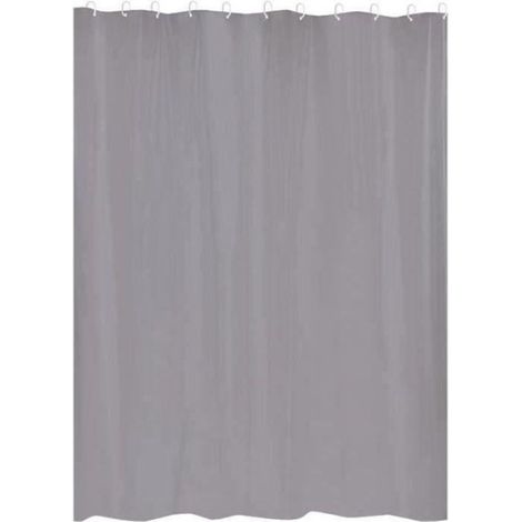 GELCO Rideau de douche First 180 x 200 cm gris