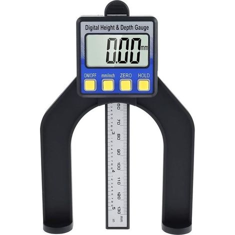 Pied à coulisse numérique LCD haute précision avec plage de mesure de 0 à 85 mm Fond avec aimants (1/5)