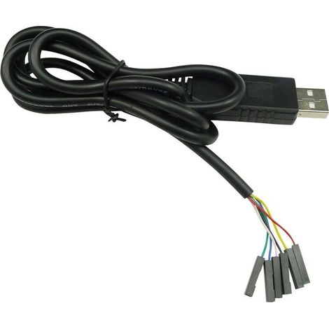 PL2303HX USB à TTL Câble série Adaptateur USB Câble RS232 TTL 5V (1/5)