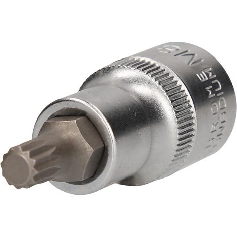 BRILLIANT TOOLS  1/2"  Vaso  de  punta  XZN  55  mm  largo  M8  -  BT022932 (1/4)