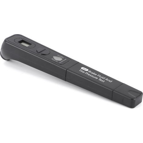 2-in-1 Bremsflüssigkeitstester und Reifendruckmesser, präziser Ölqualitätskontrollstift, tragbar, mit 5 LED-Anzeigen (1/5)