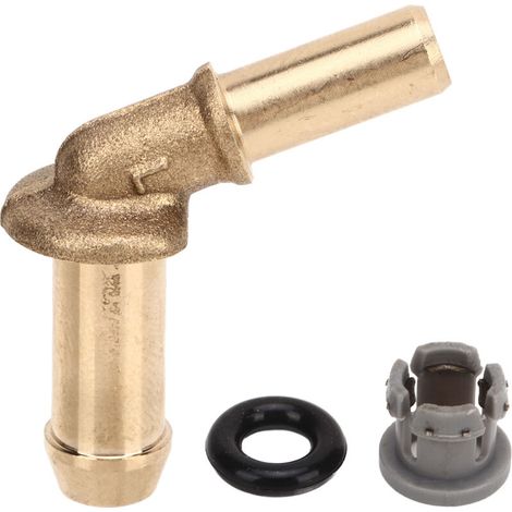 Kit de connecteur de tuyau de sortie d'eau en cuivre, remplacement pour Land Rover Range Rover, référence LR049990, fixation robuste, matériau cuivre, kit complet pour installation (1/5)
