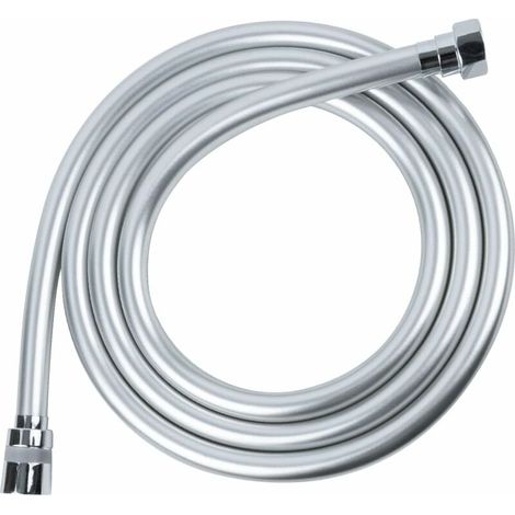 Tuyau de douche en PVC lisse anti-torsion et anti-enchevêtrement. Flexible de douche long tenu en main du remplacement avec raccords en laiton (1/5)