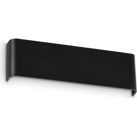 Ideal Lux Applique moderna Delta 3 luci G9 nero alluminio