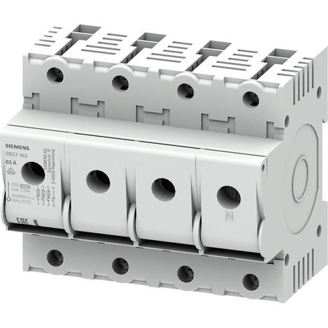 Siemens MINIZED Interruptor de corte 5SG7163 4 polos multicolor