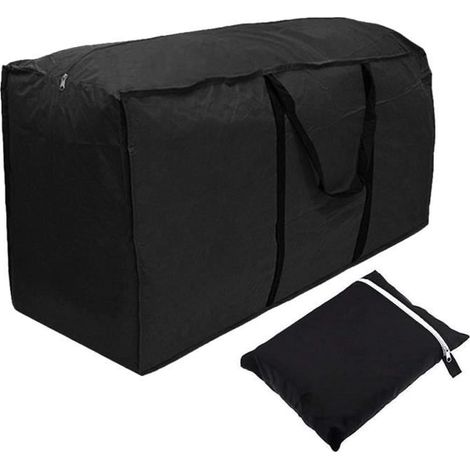 Sac de Rangement pour Coussin de Jardin,210D Oxford Tissu, Sac de Transport Hydrofuge pour Coussins avec Poignée ,173x76x51cm (1/4)
