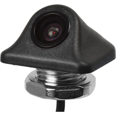Caméra embarquée voiture HD grand angle 170°, 12V, boîtier plastique, sécurité routière (1/3)