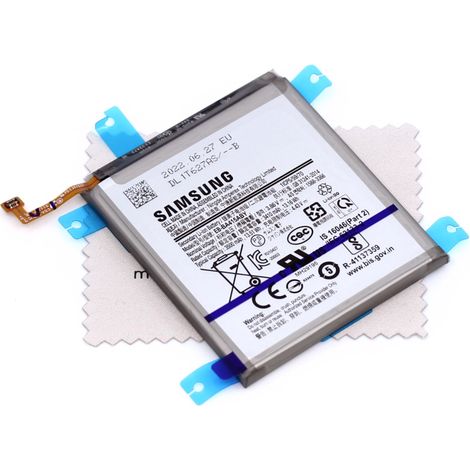 Batterie pour d'origine EB-BA415ABY pour Samsung Galaxy A41 (A415F) avec Chiffon de Nettoyage d'écran mungoo multicolore