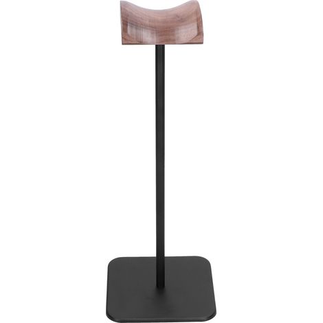 Support de Casque en Métal et Noyer, Support Murale Antidérapant, Design Élégant et Stable pour Rangement Pratique (1/5)