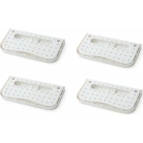 Étagère à chaussures de salle de bain, étagère à pantoufles pliante, toilette à perforation gratuite, étagère murale de salle de bain, étagère à chaus