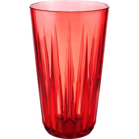 Gobelet 500 ml, Tritan, réutilisable, incassable, rouge