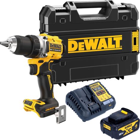 DeWalt DCD 800 M1T Perceuse-visseuse sans fil 18 V 90 Nm Brushless + 1x batterie 4,0 Ah + chargeur + TSTAK (1/5)