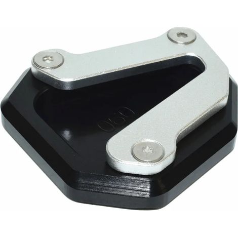 (Noir) Plaque de support d'extension de béquille latérale compatible avec KTM 790 Duke 2017-2020 maxpower (1/3)