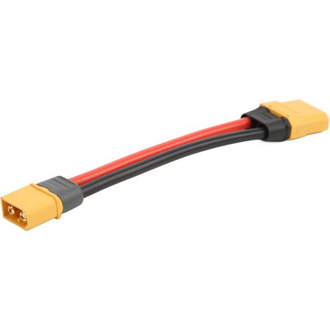 Adaptateur XT60H mâle vers XT90 femelle, câble 142 mm pour voiture avion bateau RC (1/5)
