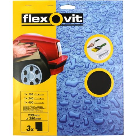 Waterproof Sanding Sheets 230 x 280mm Assorted (3) (1/5)