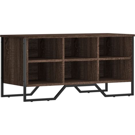 Maison Exclusive - Scarpiera Rovere Marrone 90x38x45,5 cm in Truciolato
