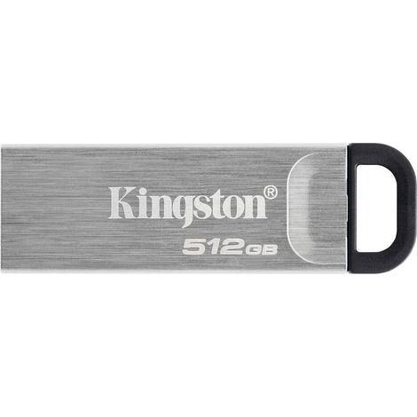 Kingston Pendrive 512 GB USB 3.2 – Metall, Silber (1/2)