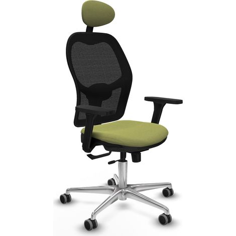 Chaise de bureau piqueras y crespo Jorquera noir mousse 65 mm (1/2)