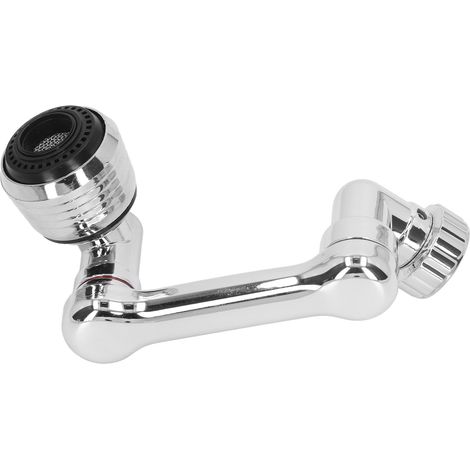 Rallonge de robinet pivotante et flexible à rotation à 1080 degrés, aérateur universel pour robinet d'évier de cuisine ou de balcon. (1/5)