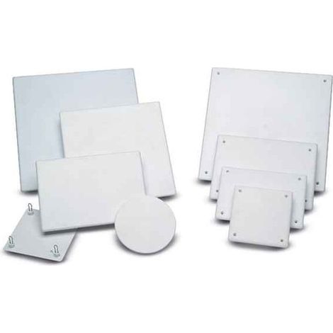 Plaque de finition bigbuy-tools t-3205t blanche robuste