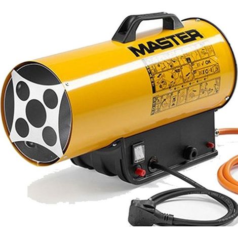 TrAdE Shop Traesio - Cannone Generatore Di Aria Calda Riscaldatore A Gas Portatile Regolabile Blp 33m - (1/5)
