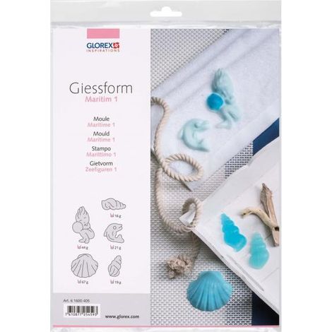Glorex Giessform Maritim 1 Bastelmaterial