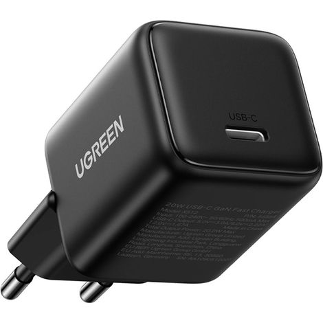 Ugreen X513 30W GaN 1x USB-C Wandladegerät - Schwarz (1/4)
