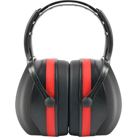 Cache-oreilles au design ergonomique - Protection auditive - Antibruit - Rembourrage doux - Application industrielle - Antibruit