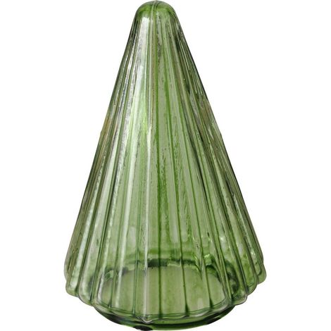 Weihnachtsbaum TOVLA, aus transparentem Glas, 9,5 cm