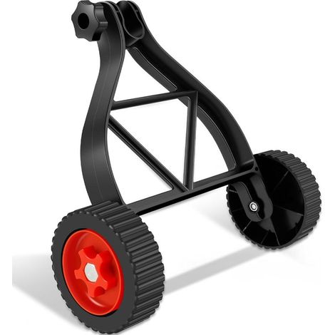 Roues stabilisatrices pour débroussailleuse - Économie d'énergie - Roue jockey pour tondeuse à gazon- Roues pour débroussailleuse - Hauteur réglable - Roues auxiliaires (1/4)