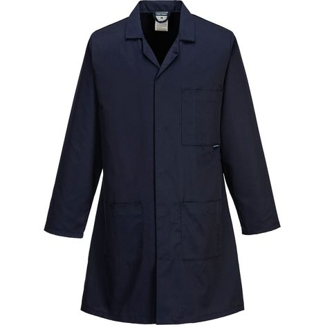Blusa estándar de poli/cotón - Talla XL - Azul marino - Portwest