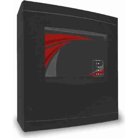 Centrale analogico-indirizzata senza display espandibile da 1 a 4 loop integrabile in un network di centrali e pannelli ripetitori