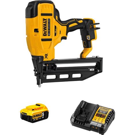 Clavadora DeWALT DCN662P1-SK (1 x 5,0 Ah + DCB1104)