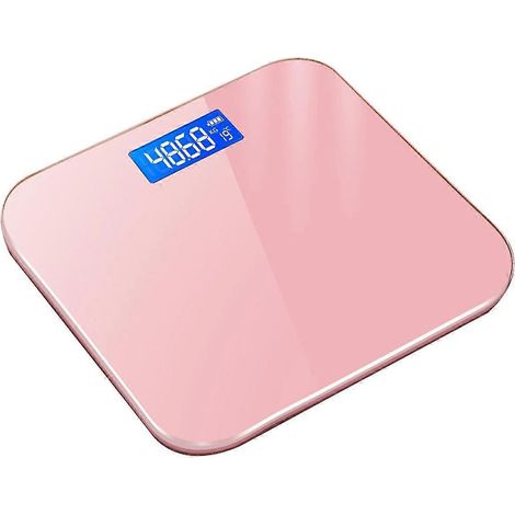 Pèse-personne de salle de bain pour le poids corporel, balance électronique numérique haute précision avec affichage LED G (1/5)