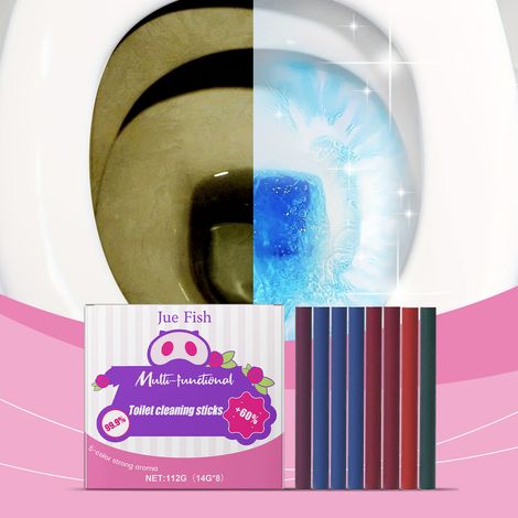 Multifunktionaler WC-Reiniger-Stick – entfernt Gerüche, Flecken und Urinablagerungen. 112 g (14 x 8) -- DTEKGAZ (1/5)