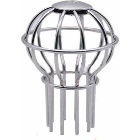 Filtro protector de canalones de acero inoxidable 304 para evitar obstrucciones por semillas de hojas y otros residuos de limpieza de canalones - 38 mm (1/5)