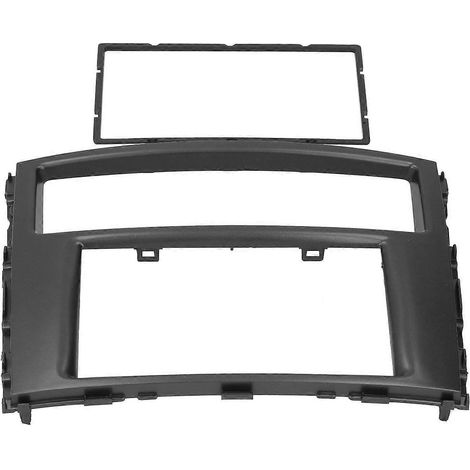 Façade d'autoradio 2DIN avec lecteur DVD audio et panneau de navigation, compatible avec Mitsubishi Pajero 2007+ (1/4)