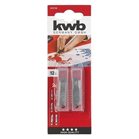 Cuchillas de repuesto KWB replacement blades afiladas caja