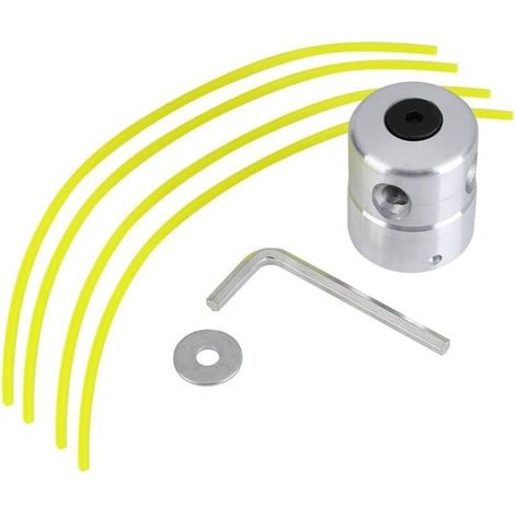 Débroussailleuse sans fil – Tête de coupe en aluminium léger pour entretien précis du gazon et des bordures, compatible avec la plupart des modèles (1/5)