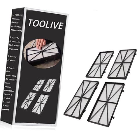 Toolive – Kit de 4 cartouches filtrantes pour robot Dolphin M400/M500 – Filtration ultrafine 50 microns – Compatible Nautilus CC Plus - 9991432-R4 (1/6)