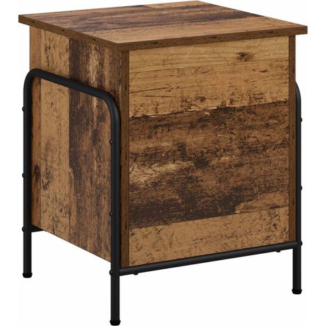 Boîte de rangement Bois ancien 80 x 40 x 49,5 cm vidaXL (1/5)