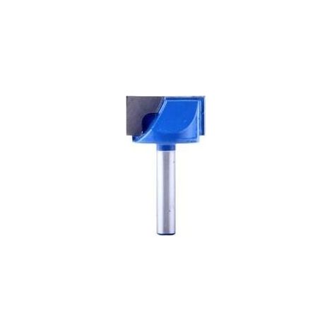 Industriel Bottom Cleaning Dado Router Bit 8mm Tige 17mm Diamètre 15.5mm Longueur De Lame Carbure Fraise Professionnel Outils de Coupe du Bois( 32mm) (1/4)