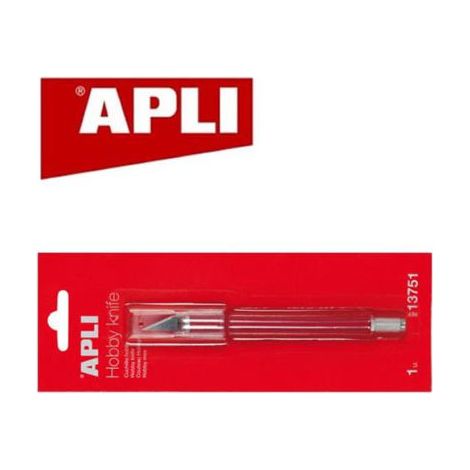 Cuchillo hobby de precisión para todas tus manualidades y trabajos.
Características:
- Hoja de acero inoxidable para una mayor durabilidad y precisió